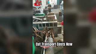 হাইড্রোলিক মেটাল ব্যালার মেশিন