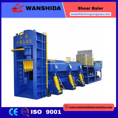 630 Ton Scrap Metal Shear Baler With 5000x1750x950mm Press Room, 220kW Power For Efficient Metal Recycling