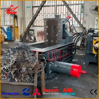 1250KN Aluminum Cans Metal Baler 18.5kW For Small-Scale Scrap Metal Recycling In Brazil