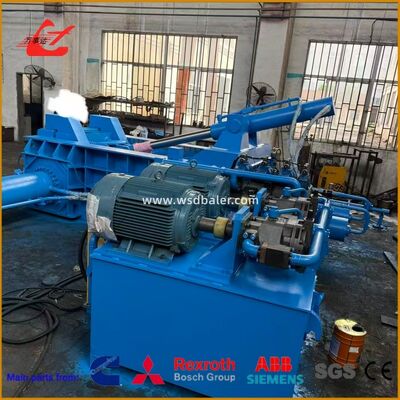 High Density 160ton Scrap Metal Baler 30kW for Copper Scrap