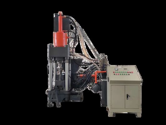 3150kN Metal Chip Briquetting Press With High Density Output For Cast Iron And Aluminum Chip Recycling