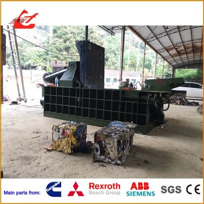 Y83-4000 Heavy Duty Scrap Car Baler With 4000kN Force And 2600×2000×1200mm Chamber For Scrap Car Body And Large Metal Recycling