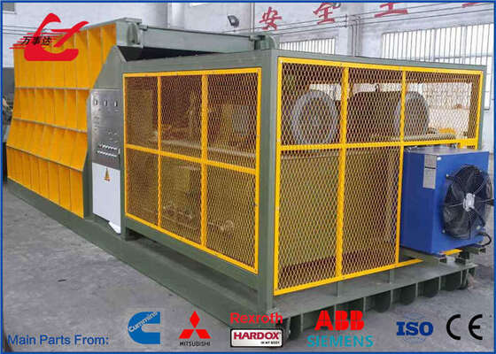 84KW Hydraulic Container Scrap Shear 4000kN For Heavy Ferrous Scrap Recycling