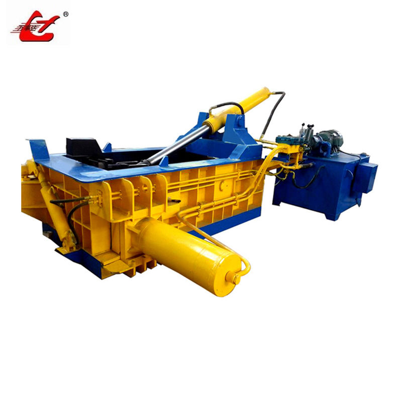 220V High Durability Hydraulic Scrap Metal Baling Machine For Industrial Baling