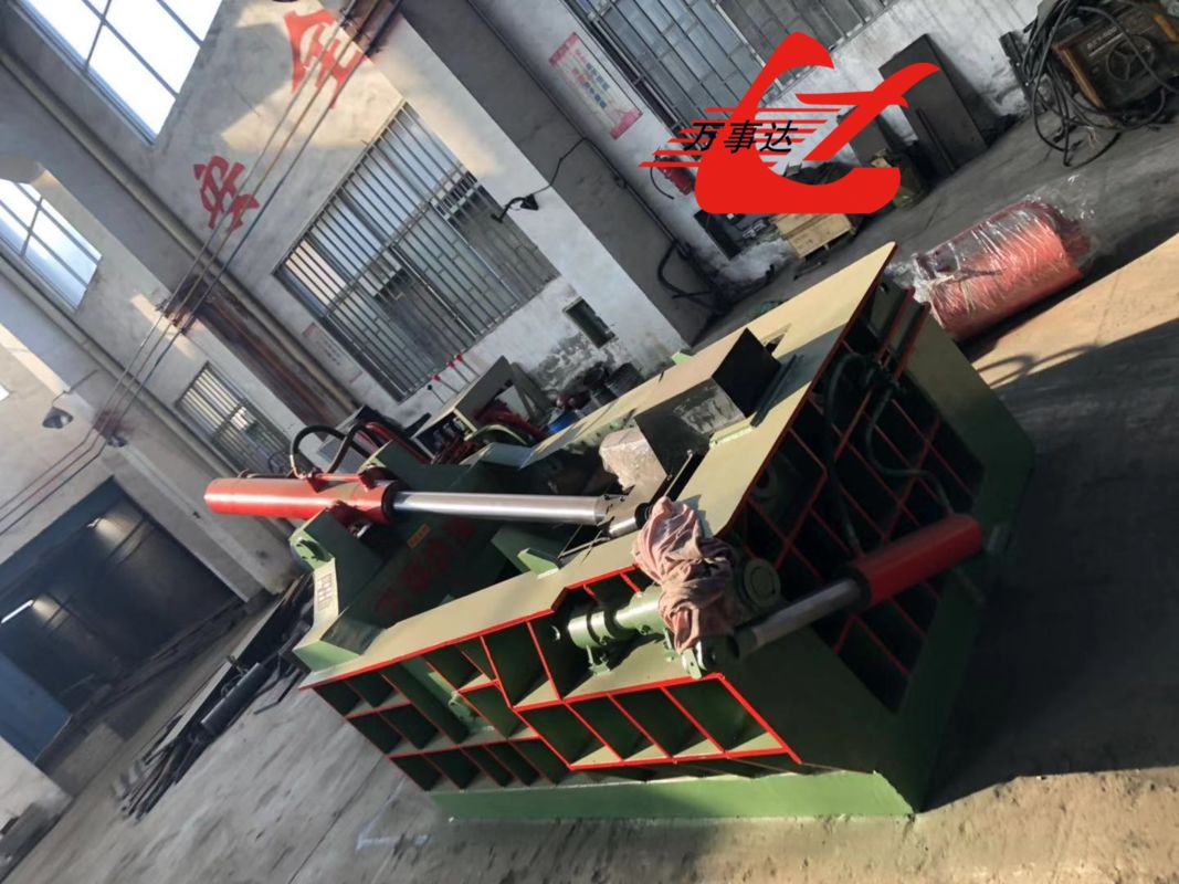 Customized Scrap Metal Baler Machine Perfect Solution For Steel Recycling