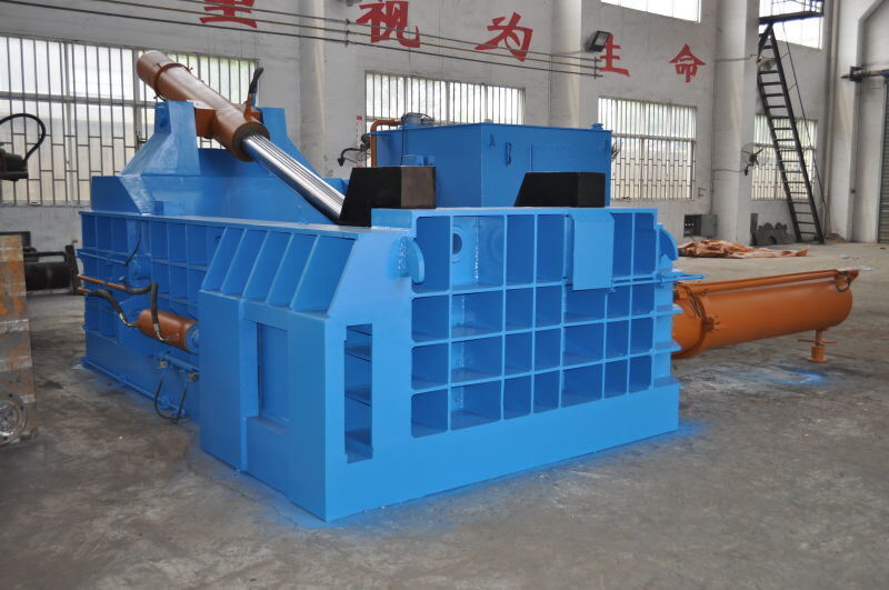 1600KN Aluminum Scrap Baler compact 2000-3000kg/H For Metal Processing Workshops