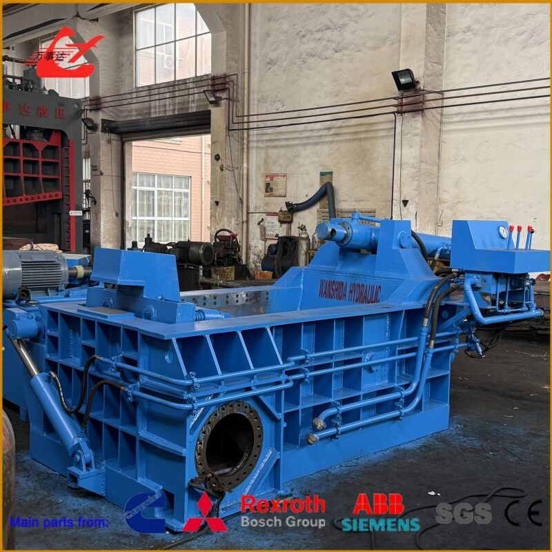 Durable Scrap Metal Baler 2–3 Tons/Hour For Scrap Metal Processing