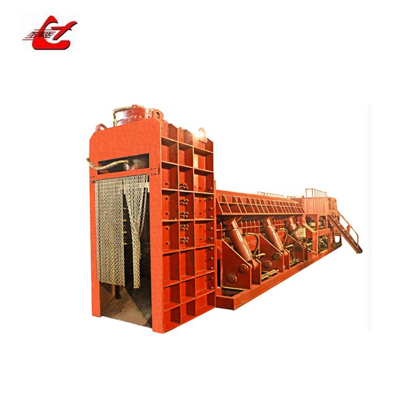Scrap Recycling 4000kN Scrap Baler Shear With PLC Control For Metal Recycling And Cutting