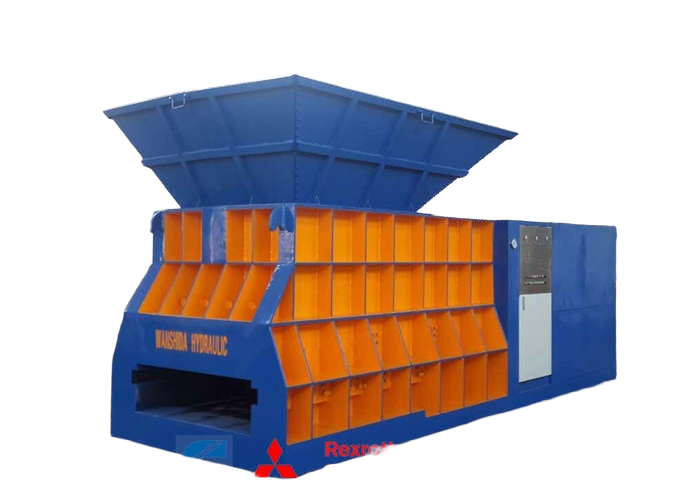 Heavy-Duty Horizontal Container Metal Shear 2-3t/Min For Steel Bars Cut With Air-Cooled System